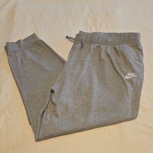 Nike Men's 3X Gray Lightweight Joggers w/Pockets & Drawstring